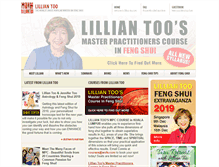 Tablet Screenshot of lillian-too.com